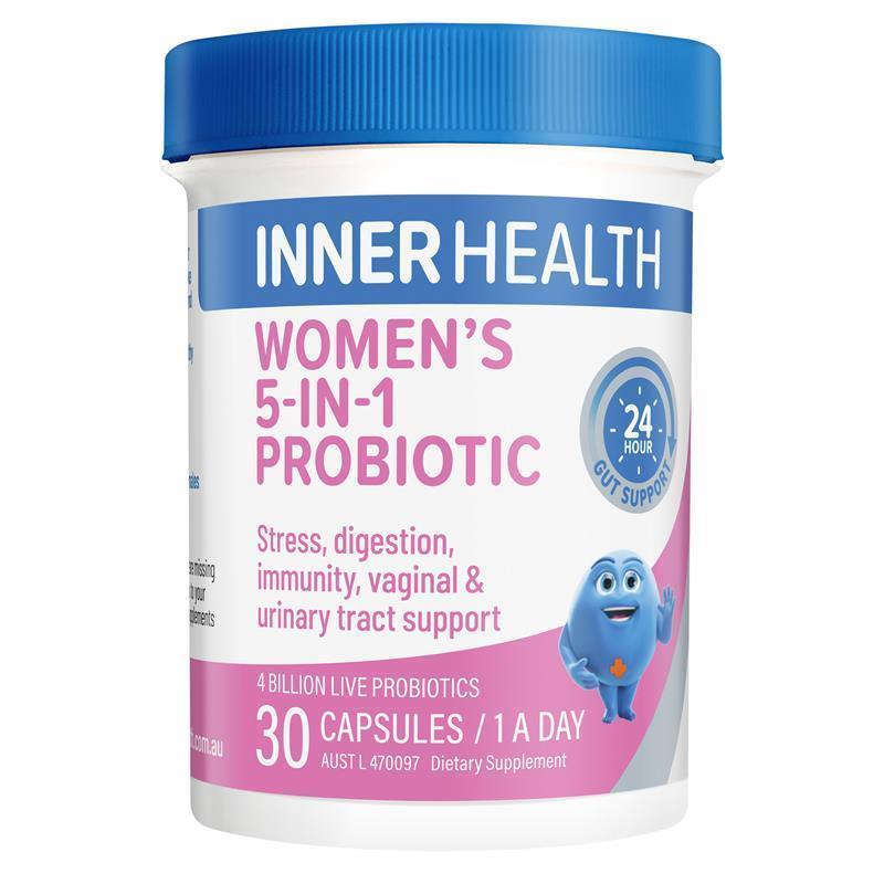 Load image into Gallery viewer, Inner Health Women's 5-in-1 Probiotic 30 Capsules
