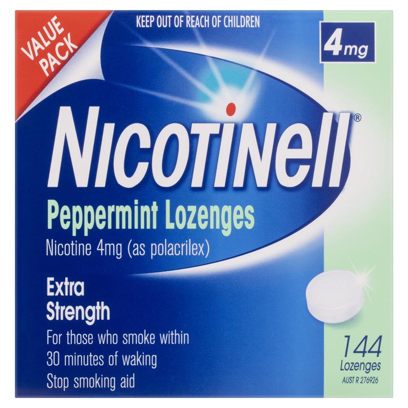 Load image into Gallery viewer, Nicotinell Lozenges Mint 4mg 144 Exclusive Size
