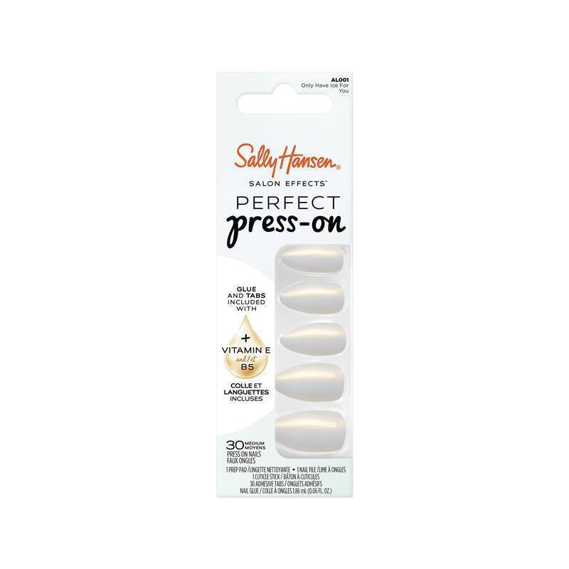Load image into Gallery viewer, Sally Hansen Salon Effects Perfect Press-On Only Have Ice For You 30 Pieces
