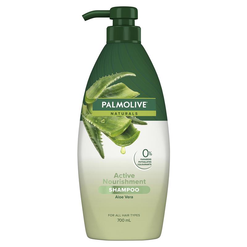 Load image into Gallery viewer, Palmolive Naturals Active Nourishment Normal Hair Shampoo Aloe Vera &amp; Fruit Vitamins 700mL
