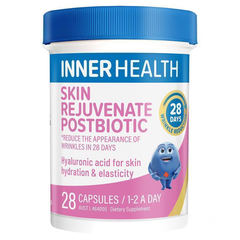 Load image into Gallery viewer, Inner Health Skin Rejuvenate Postbiotic 28 Capsules
