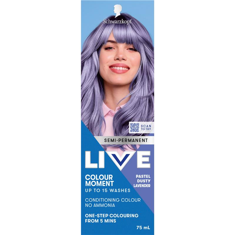 Load image into Gallery viewer, Schwarzkopf Live Colour Pastels Dusty Lavender 75ml
