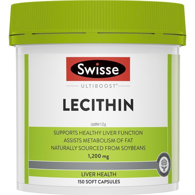 Load image into Gallery viewer, Swisse Ultiboost Lecithin 1200mg 150 Caps
