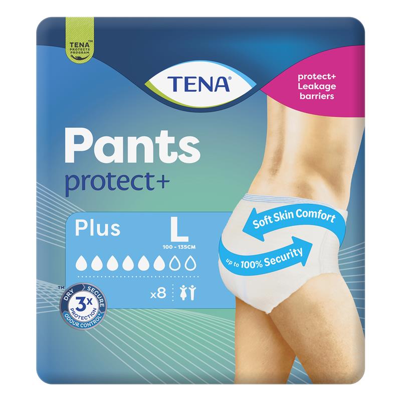 Load image into Gallery viewer, TENA Pants Plus Large 8 Pack

