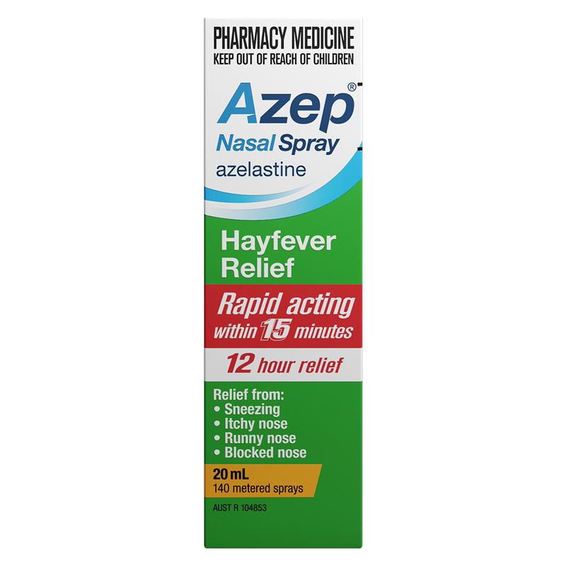 Load image into Gallery viewer, Azep Hayfever Relief Nasal Spray 20ml
