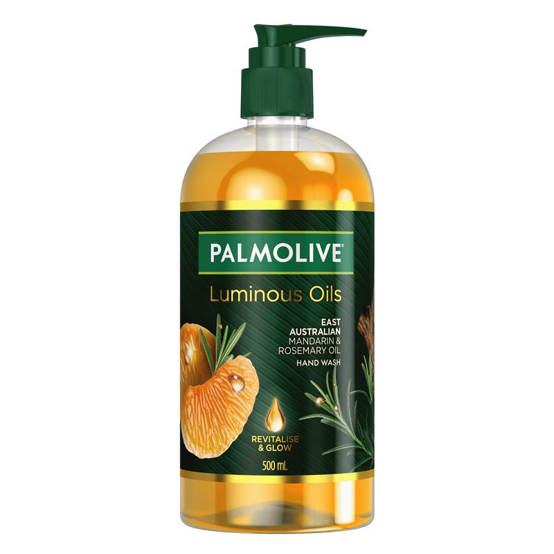 Load image into Gallery viewer, Palmolive Luminous Oils Hand Wash Mandarin &amp; Rosemary Oil 500ml
