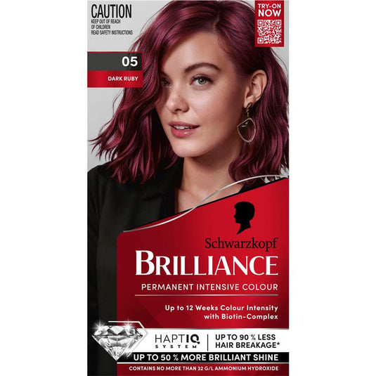 Schwarzkopf Brilliance 05 Dark Ruby New