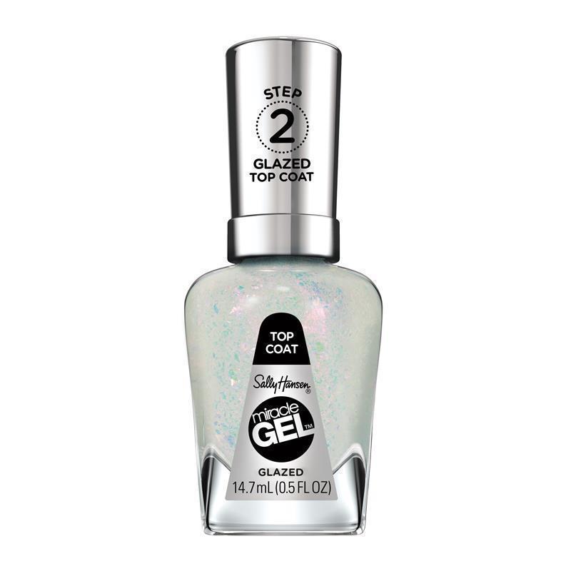 Load image into Gallery viewer, Sally Hansen Miracle Gel Nail Polish Glazed Top Coat 14.7ml
