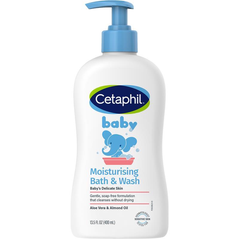 Load image into Gallery viewer, Cetaphil Baby Moisturising Bath &amp; Wash 400mL

