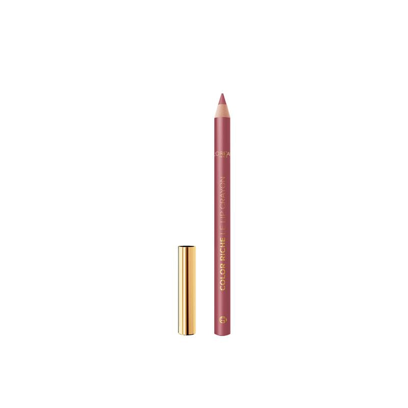 Load image into Gallery viewer, L'Oreal Paris Color Riche Le Lip Crayon 302 Bois De Rose
