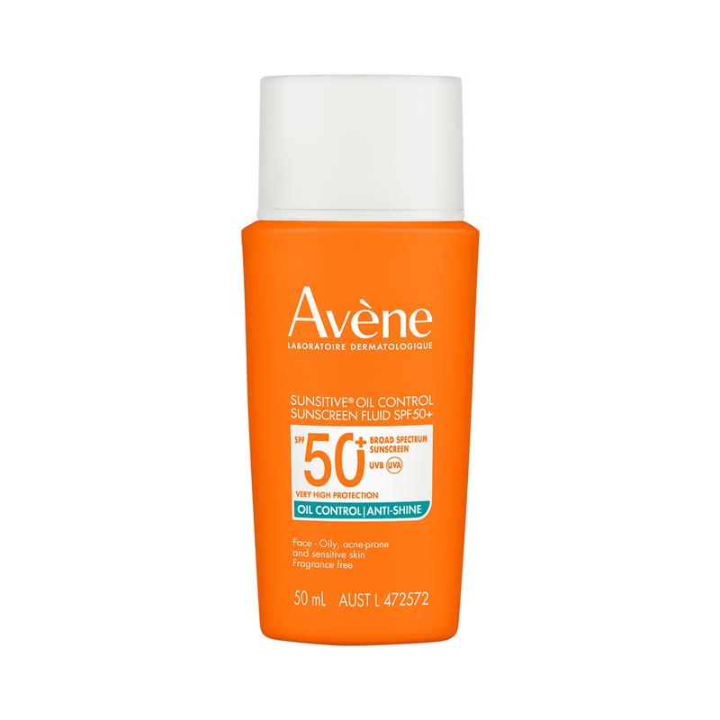 Load image into Gallery viewer, Avene Sunsitive Oil Control Sunscreen Fluid SPF50+
