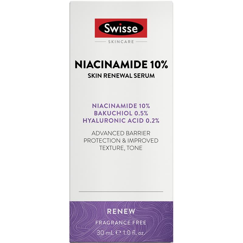 Load image into Gallery viewer, Swisse Skincare Niacinamide 10% Skin Renewal Serum 30ml
