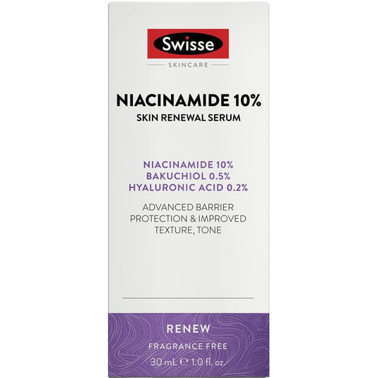 Swisse Skincare Niacinamide 10% Skin Renewal Serum 30ml