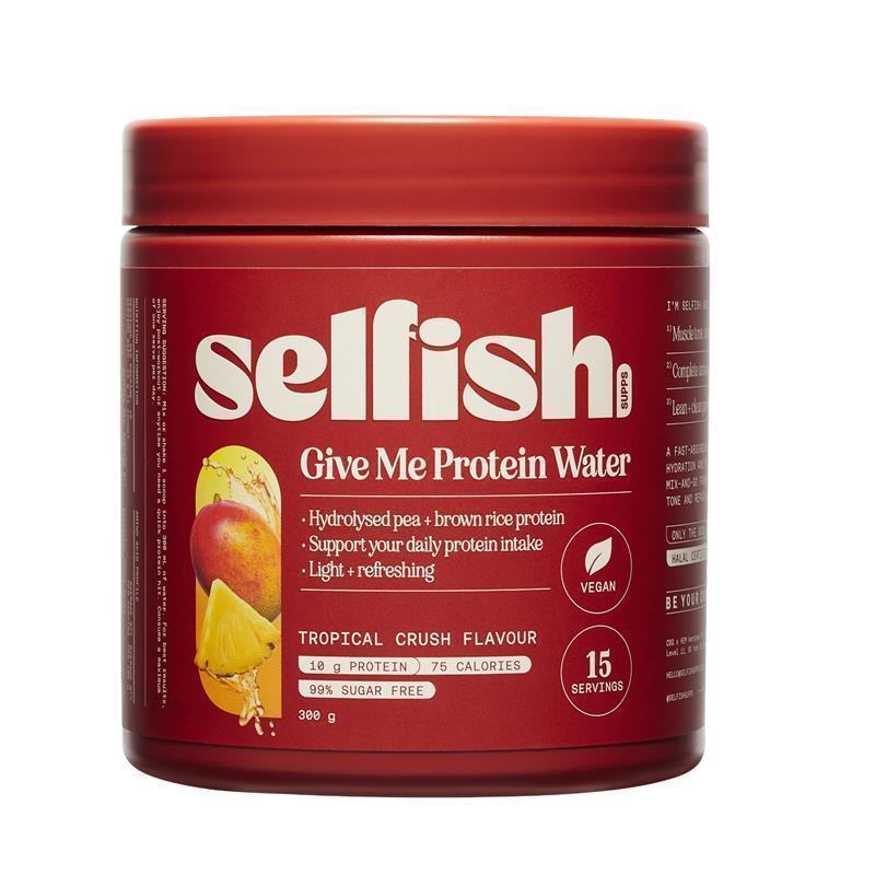 Load image into Gallery viewer, Selfish Give Me Protein Water Tropical Crush Flavour 300g

