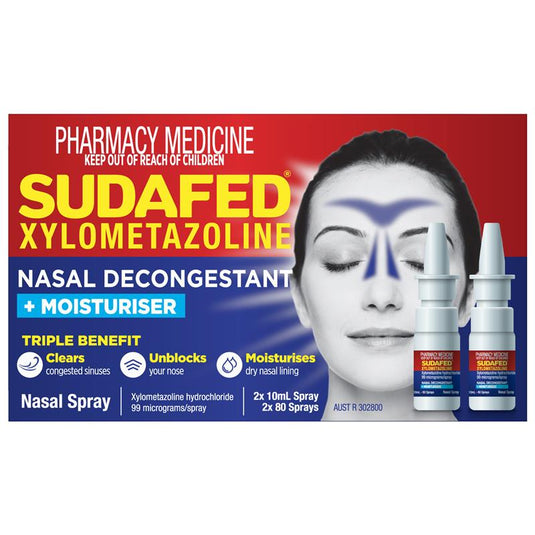 Sudafed Xylo Nasal Decongestant Twin Pack