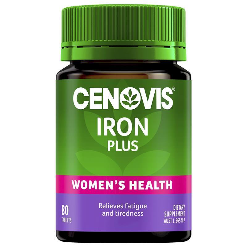 Load image into Gallery viewer, Cenovis Iron Plus 80 Tablets
