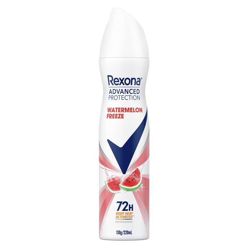 Load image into Gallery viewer, Rexona Women Advanced Antiperspirant Aerosol Watermelon Freeze 220ml
