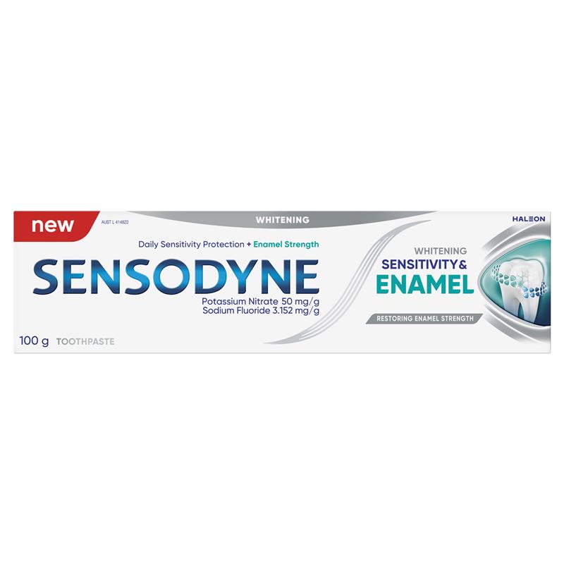 Load image into Gallery viewer, Sensodyne Toothpaste Sensitivity &amp; Enamel Whitening 100g
