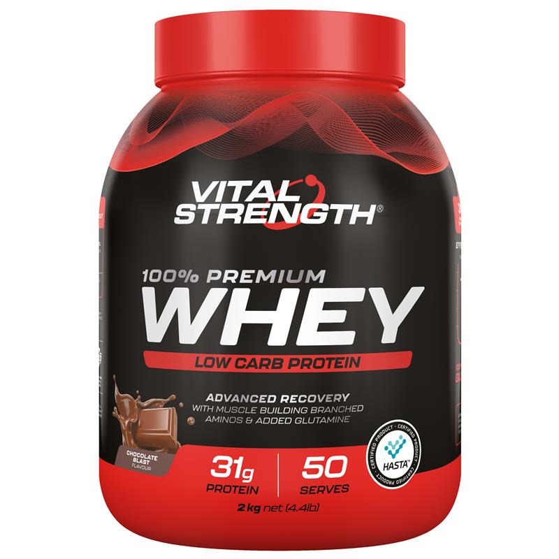 Load image into Gallery viewer, Vital Strength Launch Whey Protein Chocolate 2kg
