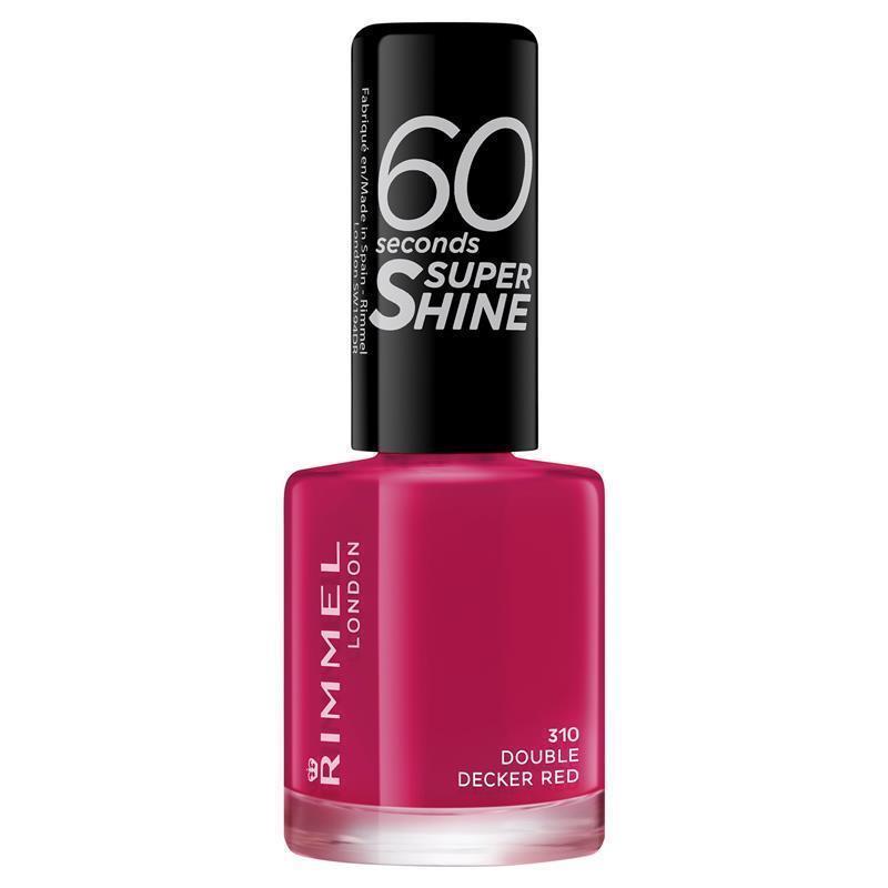 Load image into Gallery viewer, Rimmel 60 Seconds Nail Polish Double Decker Red
