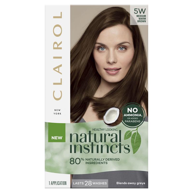 Load image into Gallery viewer, Natural Instincts 5W Medium Warm Brown Semi Permanent Hair Colour

