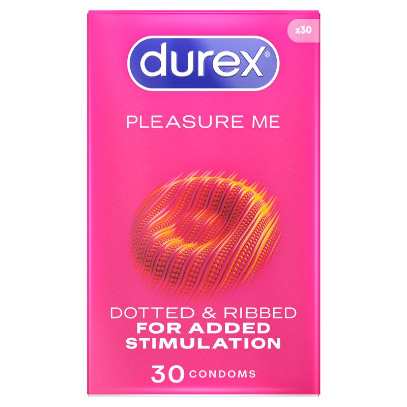 Load image into Gallery viewer, Durex Pleasure Me Condoms 30 Pack
