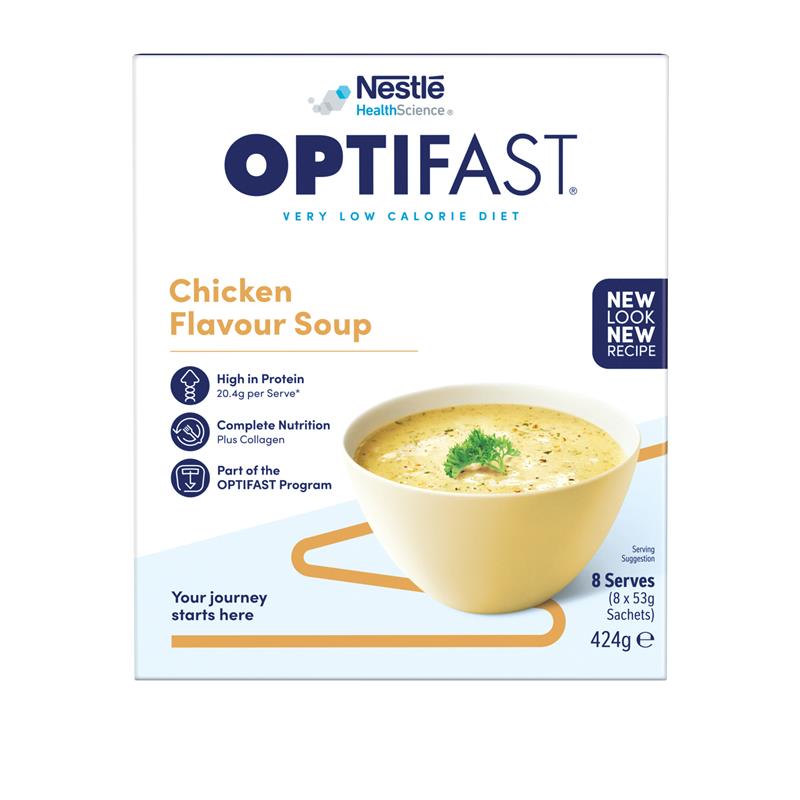Load image into Gallery viewer, Optifast VLCD Soup Chicken 8 x 53g
