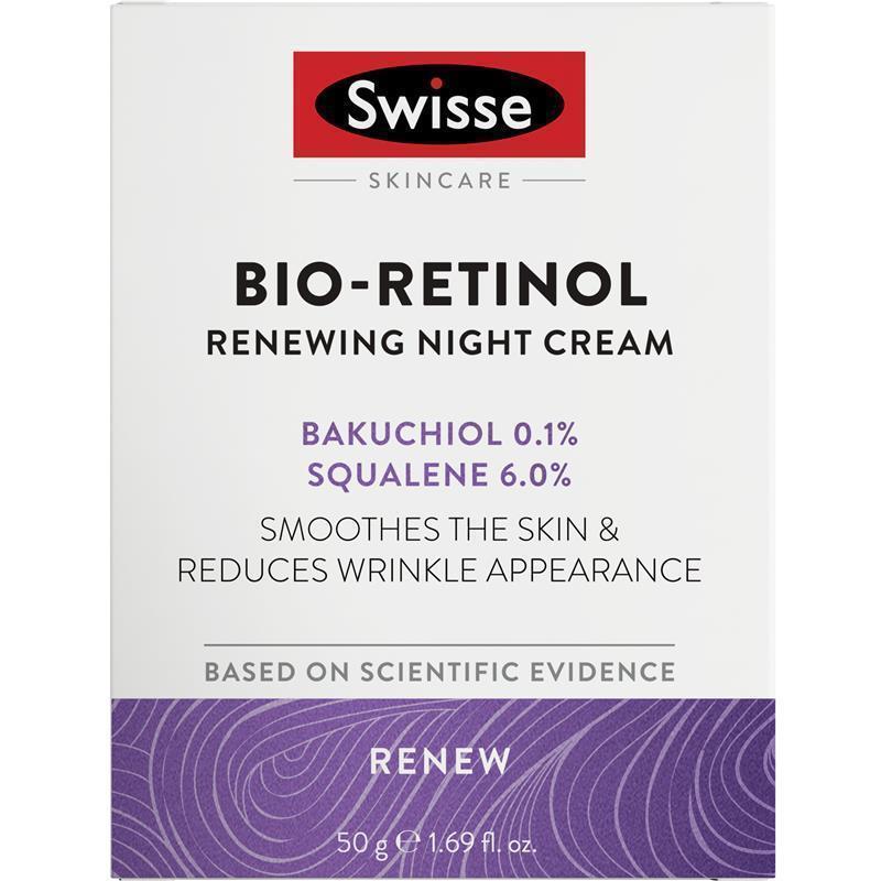 Load image into Gallery viewer, Swisse Skincare Bio Retinol Renewing Night Cream 50g
