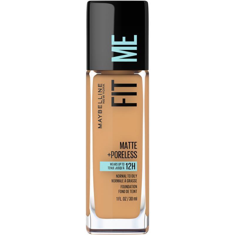 Load image into Gallery viewer, Maybelline Fit Me Matte Poreless Foundation 332 Golden Caramel
