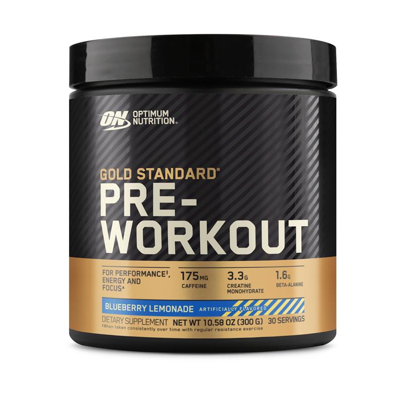 Load image into Gallery viewer, Optimum Nutrition Gold Standard Pre-Workout Blueberry Lemonade 300g
