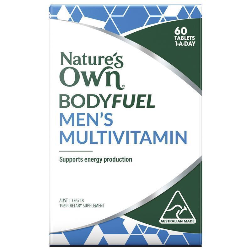 Load image into Gallery viewer, Nature's Own Bodyfuel Men's Multivitamin 60 Tablets
