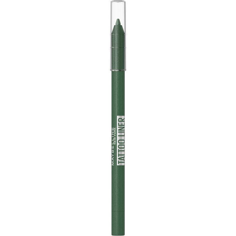 Load image into Gallery viewer, Maybelline Tattoo Liner Automatic Gel Pencil Vivid Green/Hunter Green
