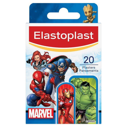 Elastoplast Disney Character Strips Marvel 20 Pack