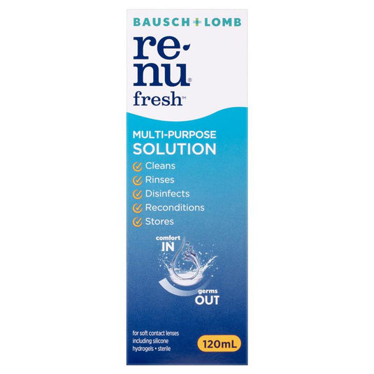 Bausch & Lomb Renu Fresh Multi Purpose Solution 120ml