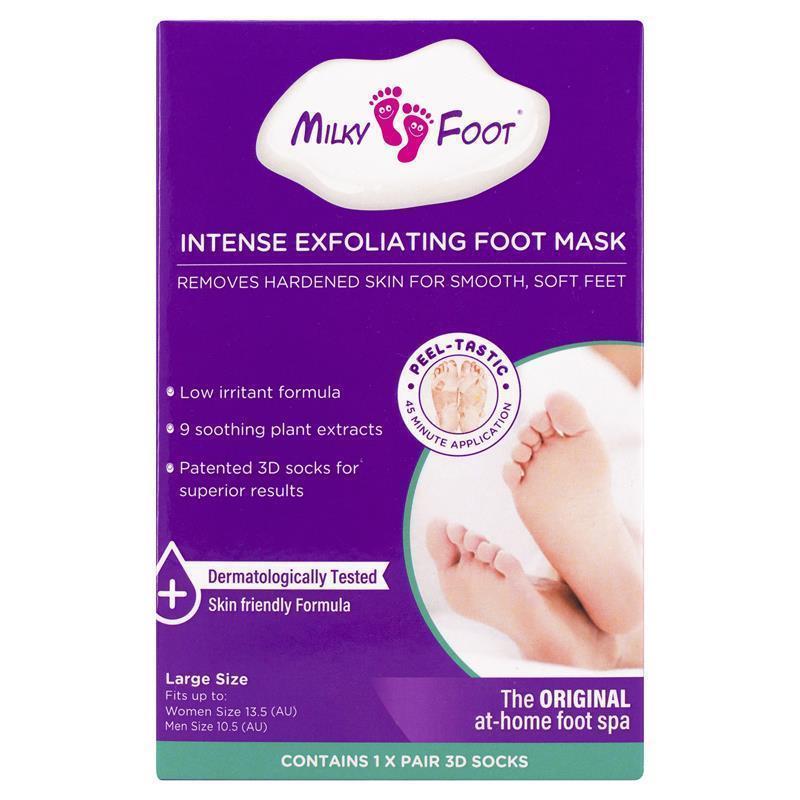 Load image into Gallery viewer, Milky Foot Intense Exfoliating Foot Mask Large
