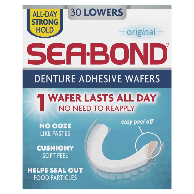 Load image into Gallery viewer, Sea Bond Denture Adhesive Lowers 30
