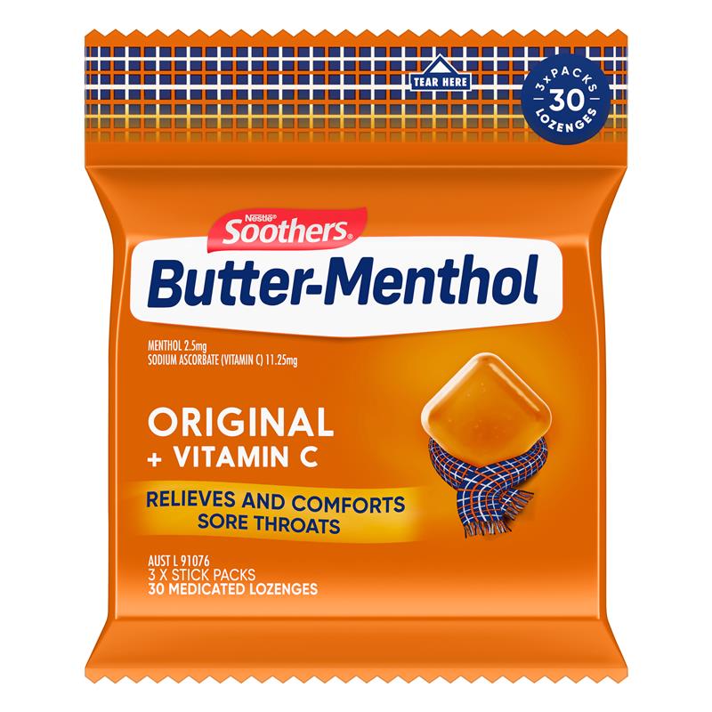 Load image into Gallery viewer, Allens Buttermenthol 3x10 Lozenge Multipack
