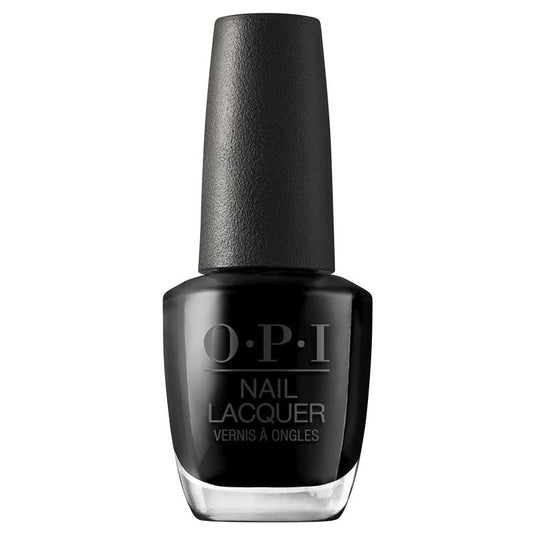 OPI Nail Lacquer Black Onyx Nail Polish 15ml