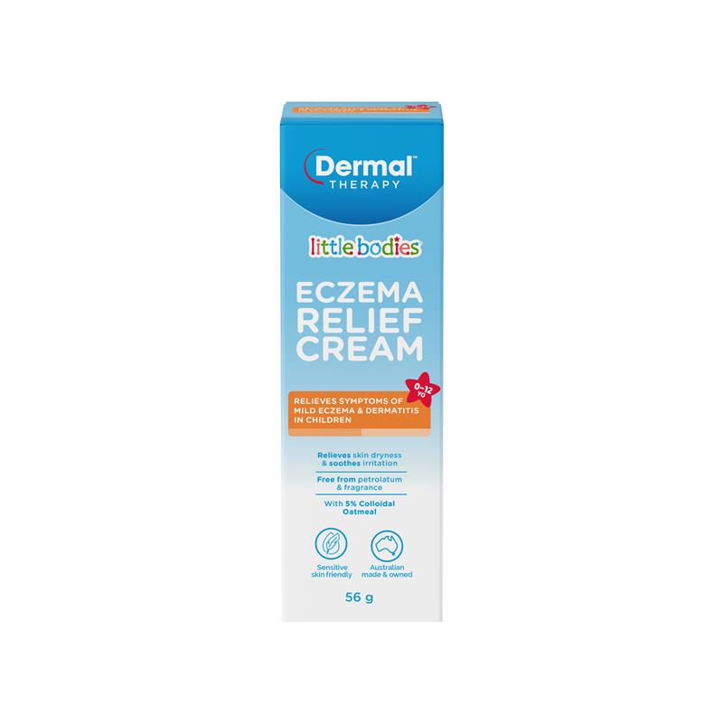Load image into Gallery viewer, Dermal Therapy Little Bodies Eczema Relief Cream Tube 56g
