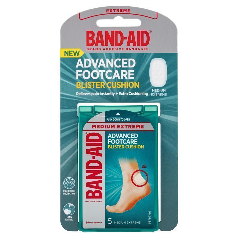 Load image into Gallery viewer, Band-Aid Advanced Footcare Blister Cushions Medium 5 Pack
