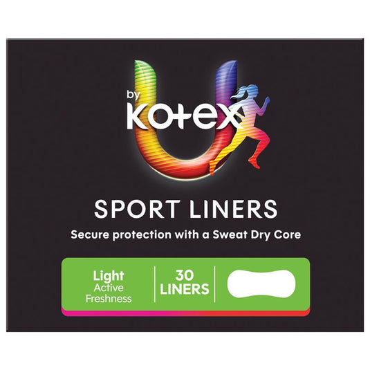 U by Kotex Liners Sport 30 Pack