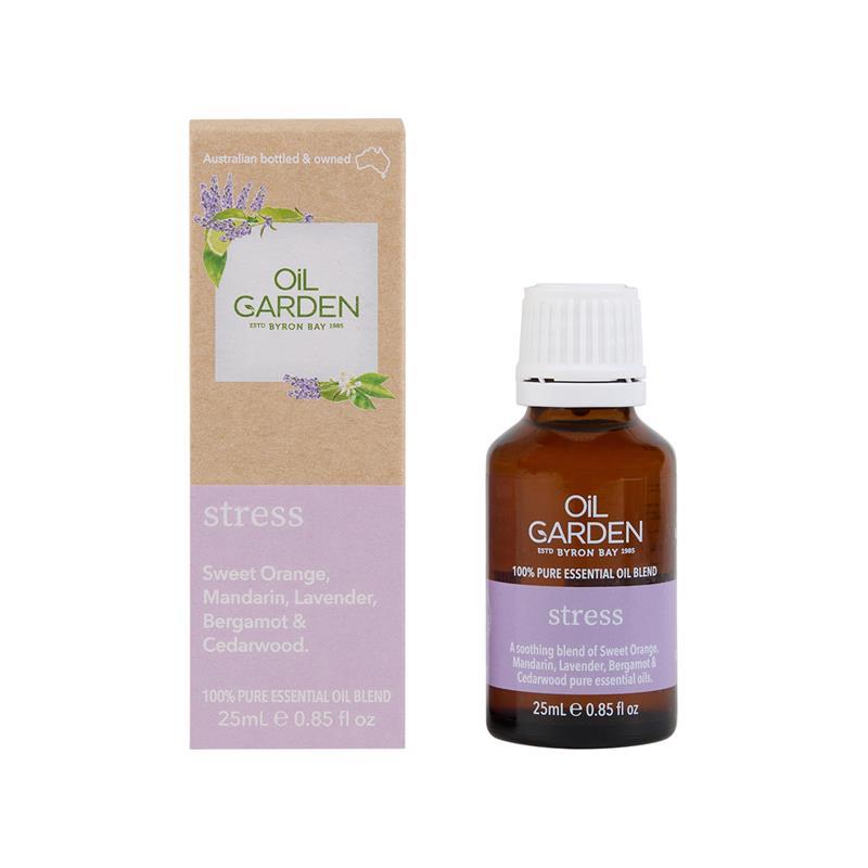 Load image into Gallery viewer, Oil Garden Natural Remedies Stress Oil 25ml
