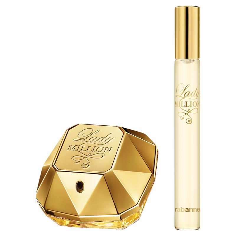 Load image into Gallery viewer, Rabanne Lady Million Eau de Parfum 50ml &amp; 10ml 2 Piece Set
