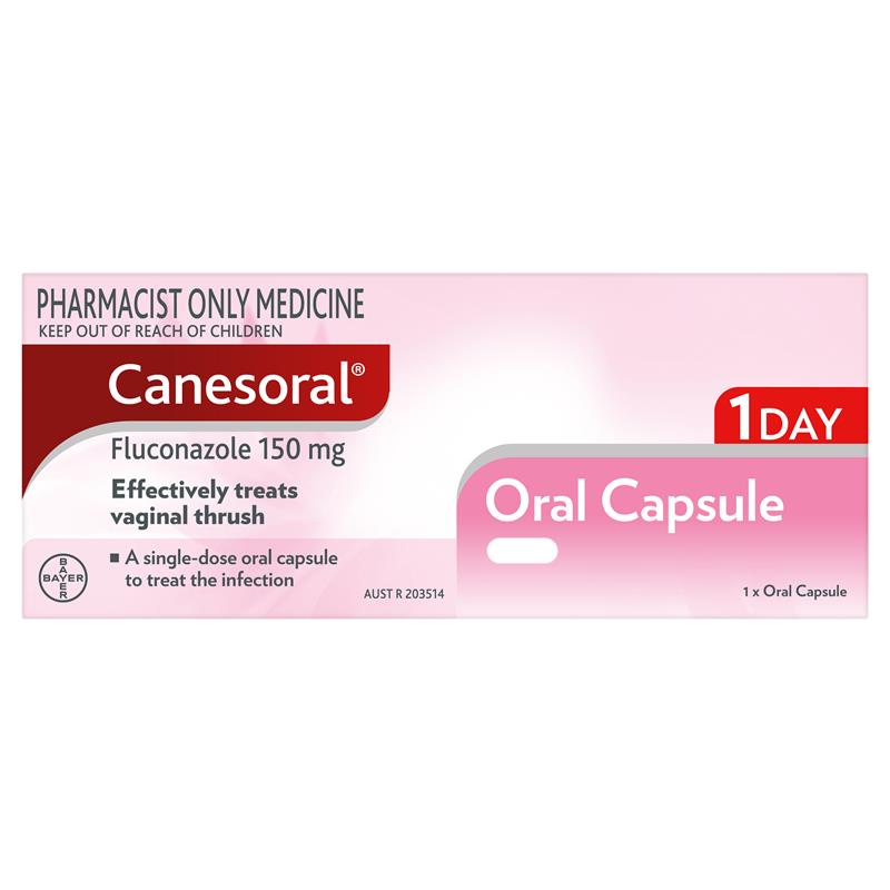 Load image into Gallery viewer, Canesoral Thrush Treatment 150mg Capsule 1 - Fluconazole (S3)

