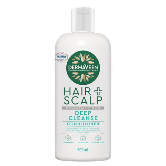 DermaVeen Hair + Scalp Deep Cleanse  Conditioner 500ml