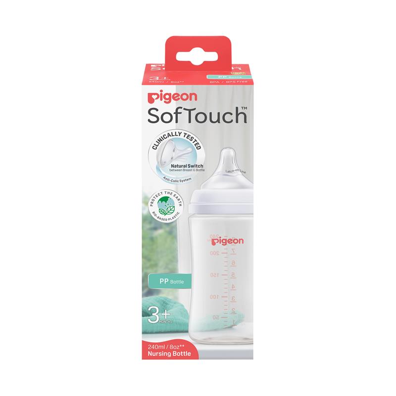 Load image into Gallery viewer, Pigeon SofTouch Bottle PP 240ml
