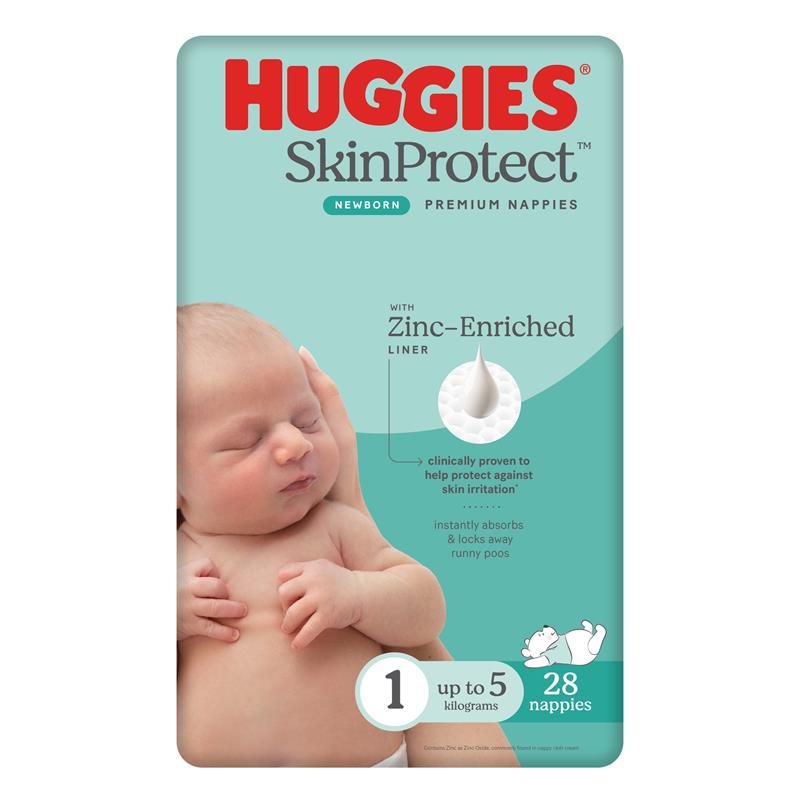 Load image into Gallery viewer, Huggies Convenience Pack Ultimate Size 1 Newborn 28 Pack
