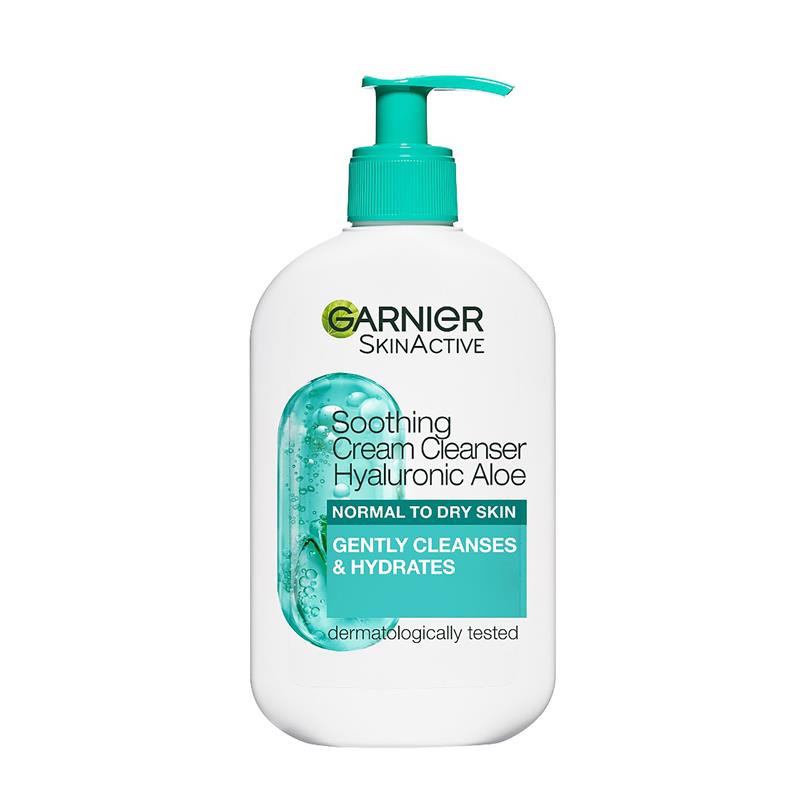 Load image into Gallery viewer, Garnier Hyaluronic Aloe Cream Cleanser 250ml
