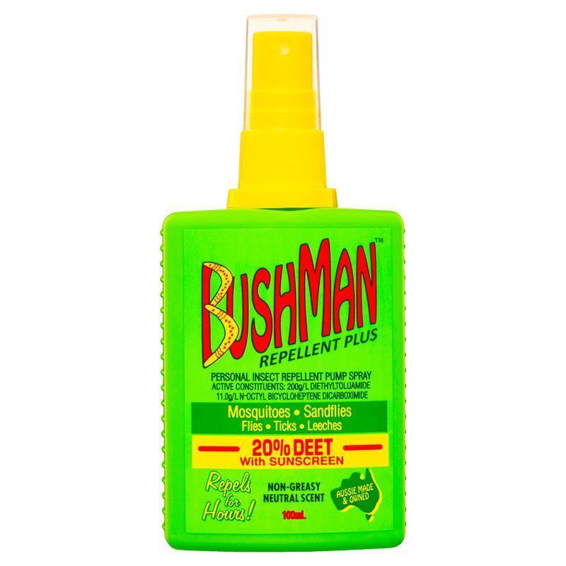 Load image into Gallery viewer, Bushman Plus UV Insect Repellent 100ml Pump Spray

