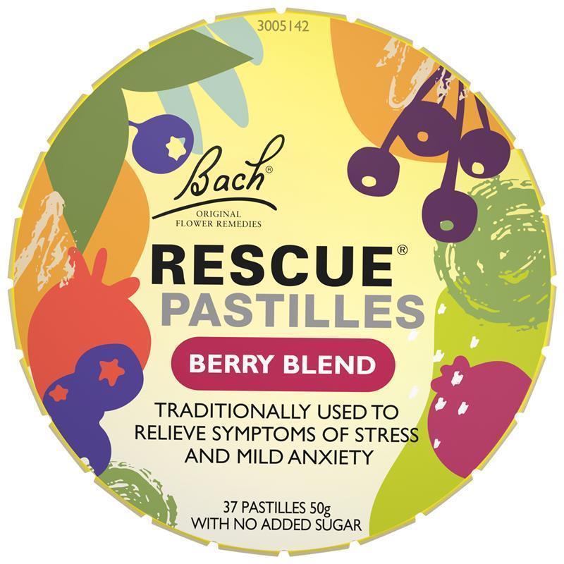 Load image into Gallery viewer, Rescue Remedy Pastilles Berry Blend 50g
